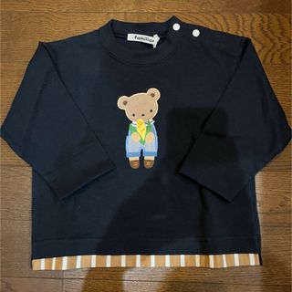 タグ付き新品　ファミリア　Tシャツ　80