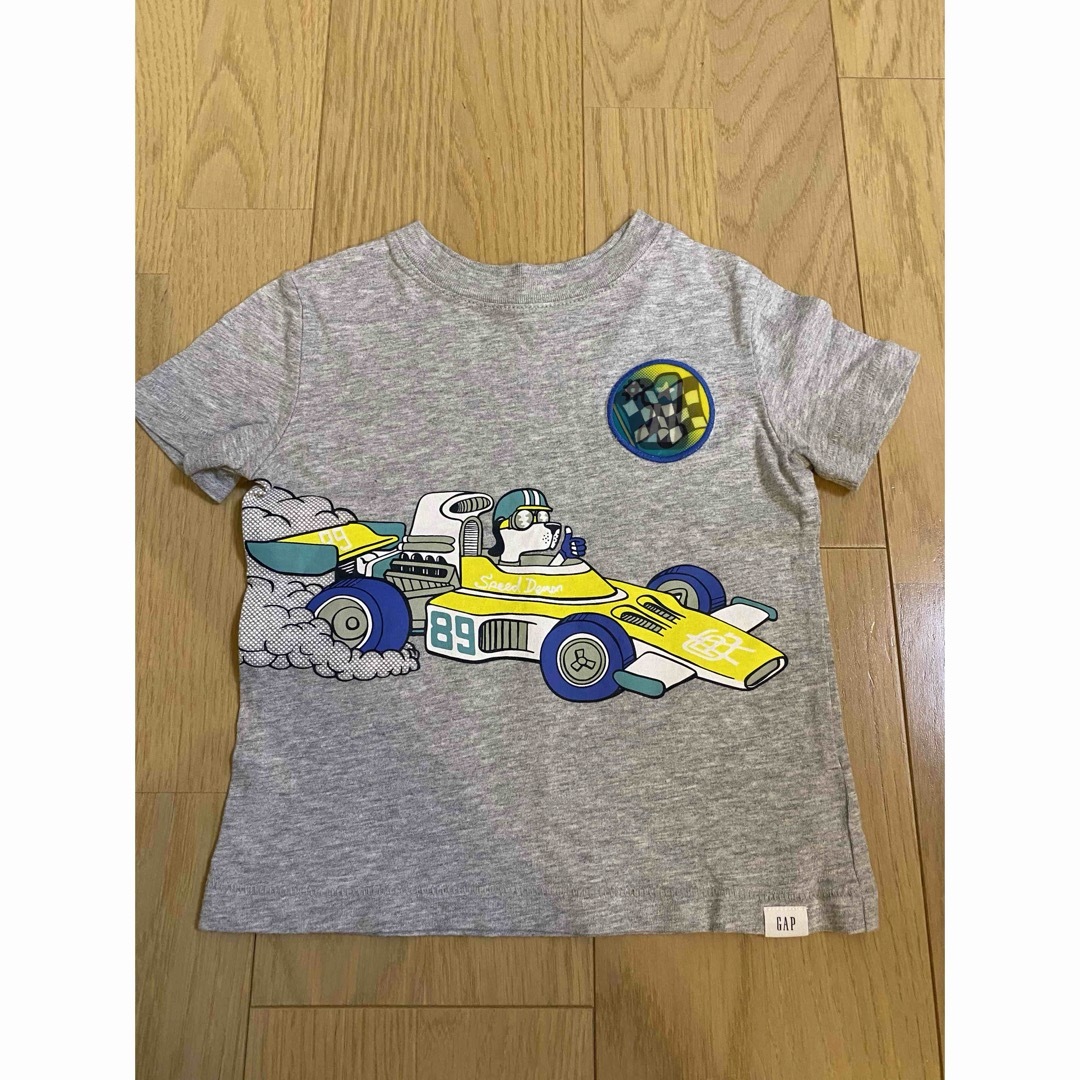 babyGAP(ベビーギャップ)の☆中古☆８０ギャップＧＡＰ半袖Ｔシャツ２枚セット キッズ/ベビー/マタニティのベビー服(~85cm)(Ｔシャツ)の商品写真