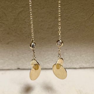 スタージュエリー(STAR JEWELRY)のスタージュエリー k10 月のピアス(ピアス)