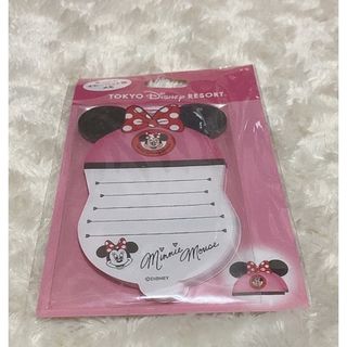 ディズニー(Disney)のディズニー　イヤーハット　メモ　ミニーマウス(キャラクターグッズ)