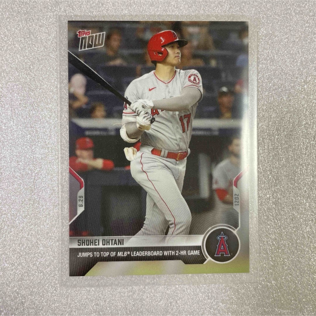 Topps(トップス)の大谷翔平☆topps now 2021 #429 超美品 スポーツ/アウトドアの野球(記念品/関連グッズ)の商品写真