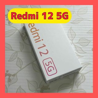 Xiaomi - Xiaomi Redmi 12 5G ポーラーシルバー 128GB SIMフリー