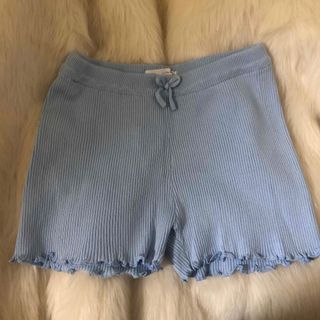 ザラ(ZARA)のZARA light blue pants 🏠(ショートパンツ)