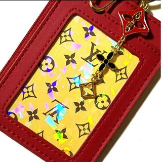 ルイヴィトン(LOUIS VUITTON)のミニ財布パスケース⭐LOUIS VUITTONモノグラムトランプ１枚　財布R19(パスケース/IDカードホルダー)