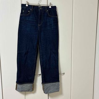 ザラ(ZARA)のZARA ハイウエストワイドパンツ(デニム/ジーンズ)