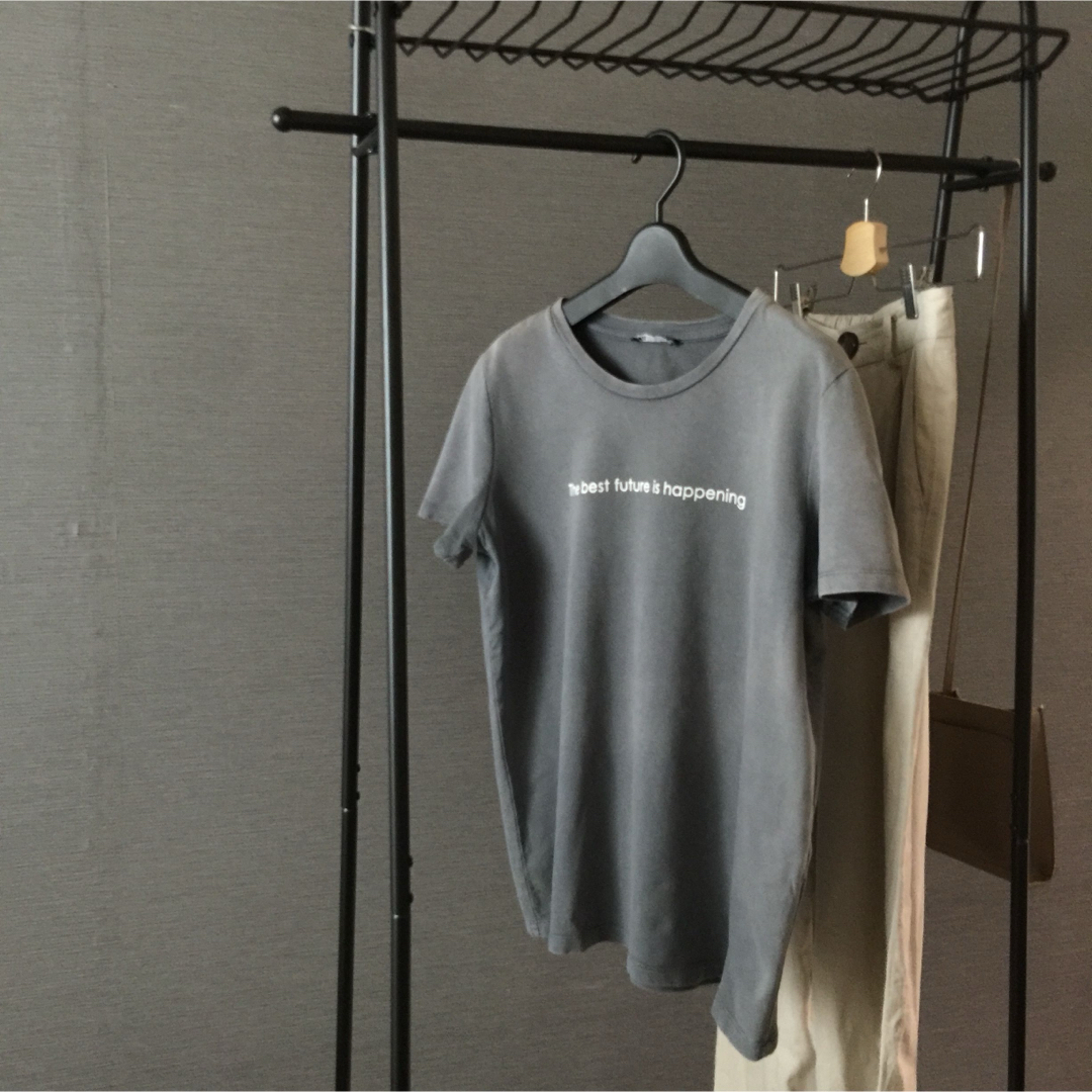ZARA(ザラ)の ZARA  ロゴプリント Tシャツ レディースのトップス(Tシャツ(半袖/袖なし))の商品写真
