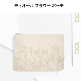 クリスチャンディオール(Christian Dior)のDior フラワーポーチ(ノベルティ)(ポーチ)