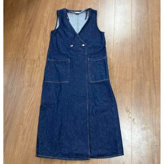 ザラ(ZARA)のZARA デニムワンピース(ひざ丈ワンピース)