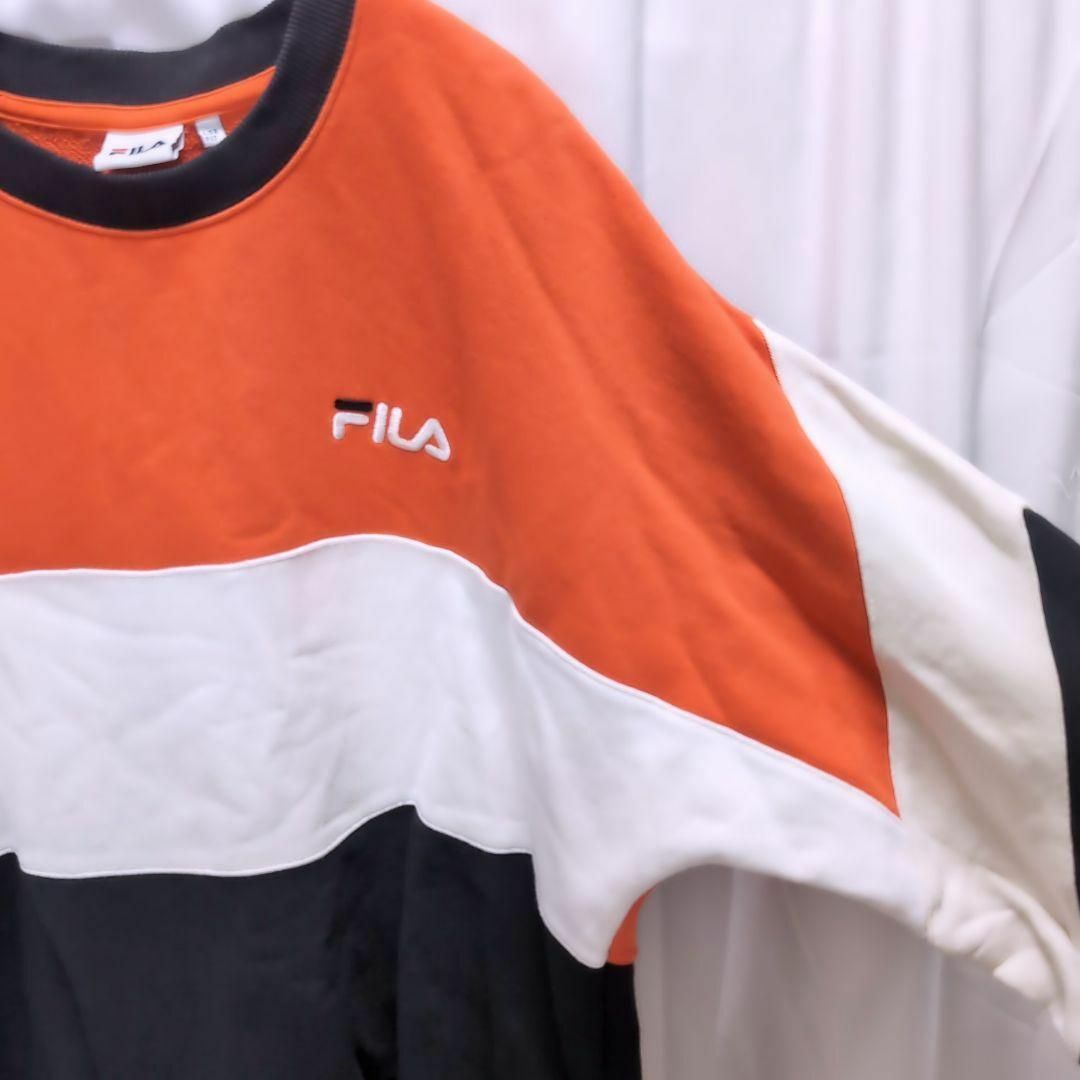 FILA(フィラ)の【大きめ】FILA トレーナー BTS V(テヒョン)着用モデル XL レディースのトップス(トレーナー/スウェット)の商品写真