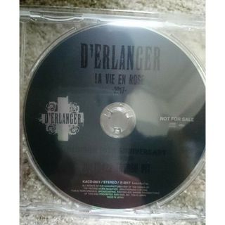 D'ERLANGER デランジェ 限定配布CD 1回再生のみ ほぼ新品(ポップス/ロック(邦楽))