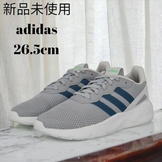 アディダス(adidas)の新品/26.5 アディダス 軽量 メンズ スニーカー ランニングシューズ(スニーカー)