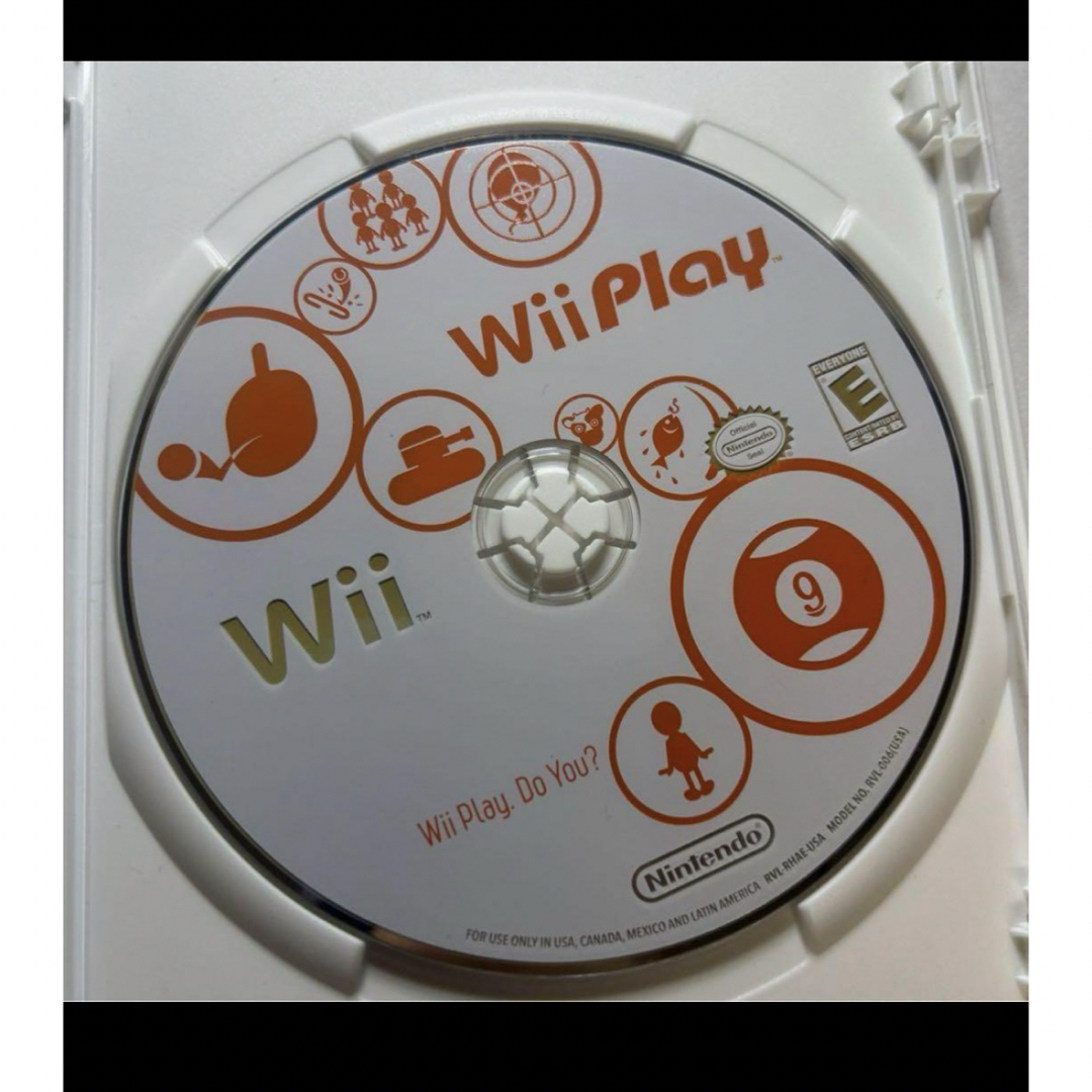 Wii Play エンタメ/ホビーのゲームソフト/ゲーム機本体(家庭用ゲームソフト)の商品写真