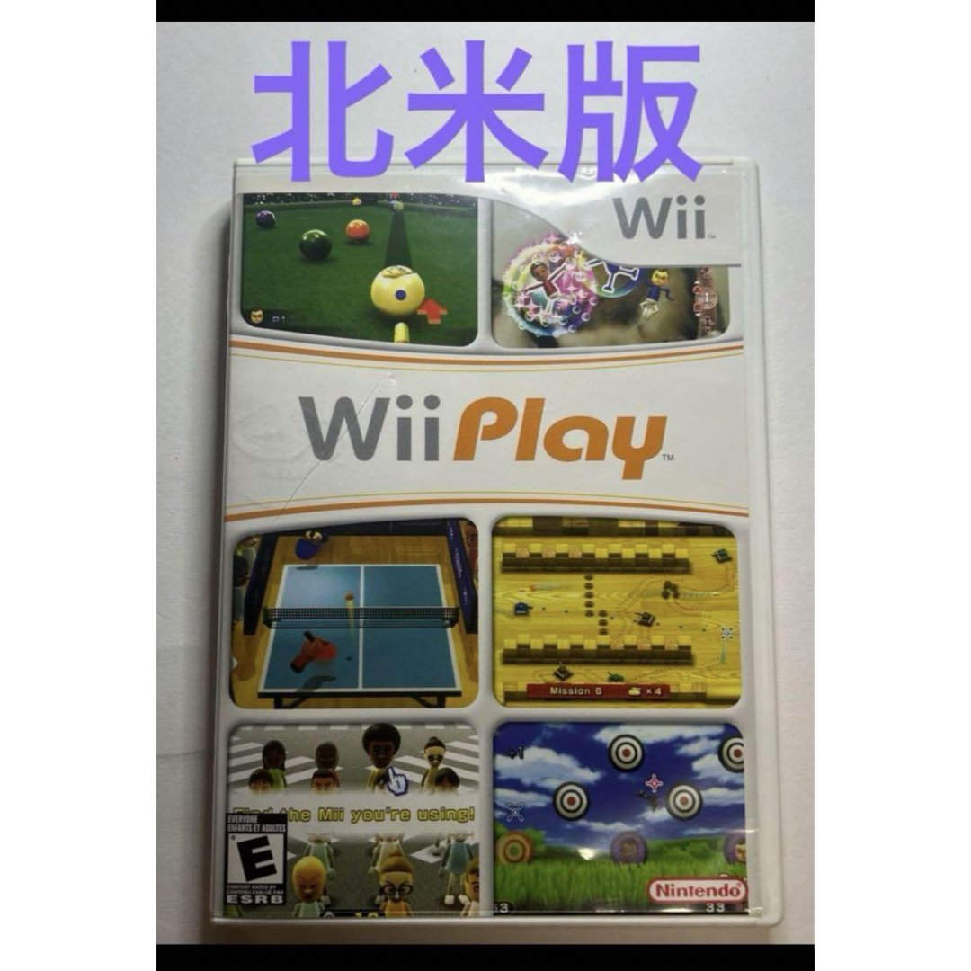 Wii Play エンタメ/ホビーのゲームソフト/ゲーム機本体(家庭用ゲームソフト)の商品写真