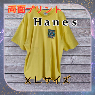 Hanes - 《訳アリ》海外古着　Hanes　XL　LLサイズ⑰