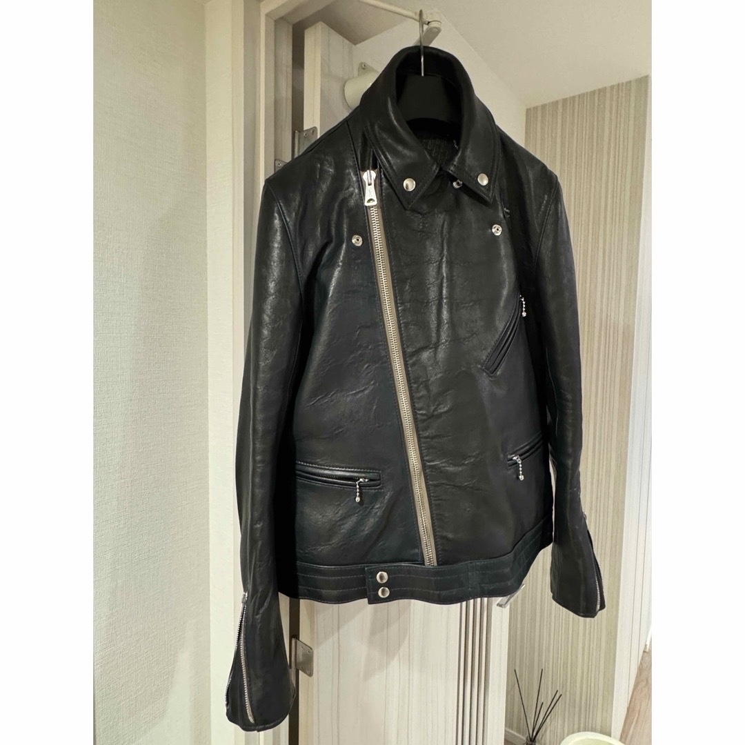 Lewis Leathers(ルイスレザー)の新品未使用 ルイスレザー LewisLeathers サイクロン ネイビー 42 メンズのジャケット/アウター(レザージャケット)の商品写真