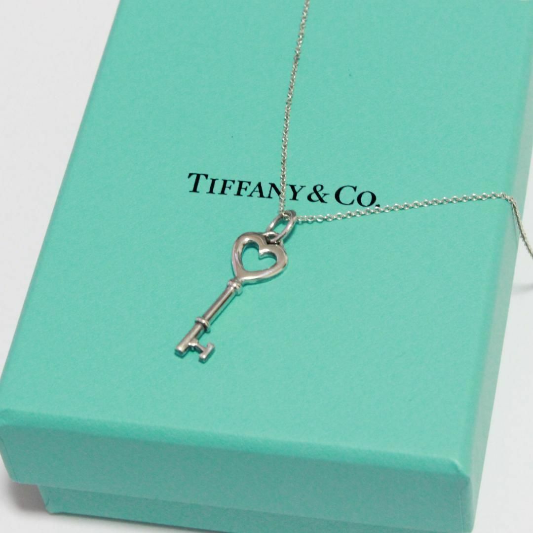 Tiffany & Co.(ティファニー)のTiffany& Co. ティファニー ハートキー ペンダント ネックレス レディースのアクセサリー(ネックレス)の商品写真