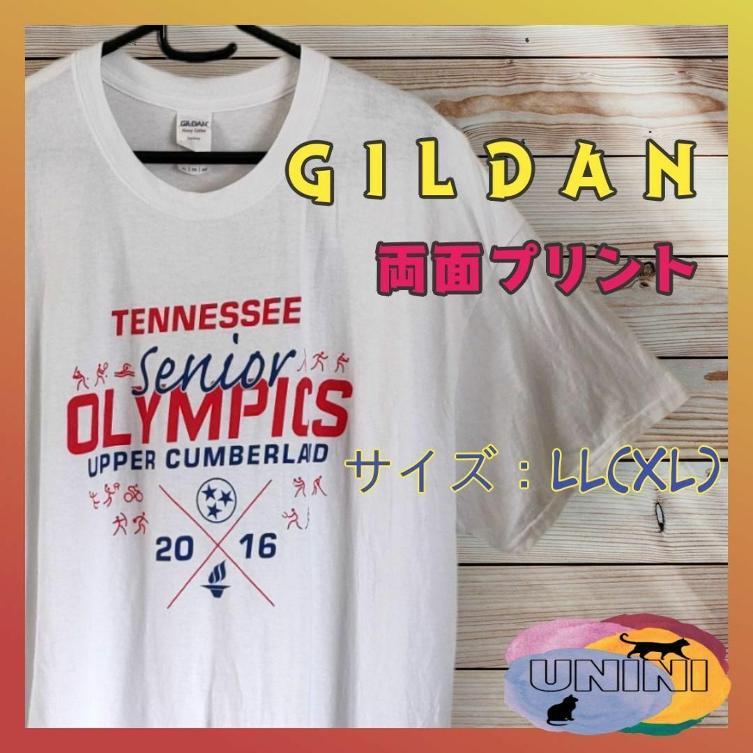 GILDAN(ギルタン)の《海外古着》GILDAN ギルダン XL LL 大きいサイズ③ メンズのトップス(Tシャツ/カットソー(半袖/袖なし))の商品写真