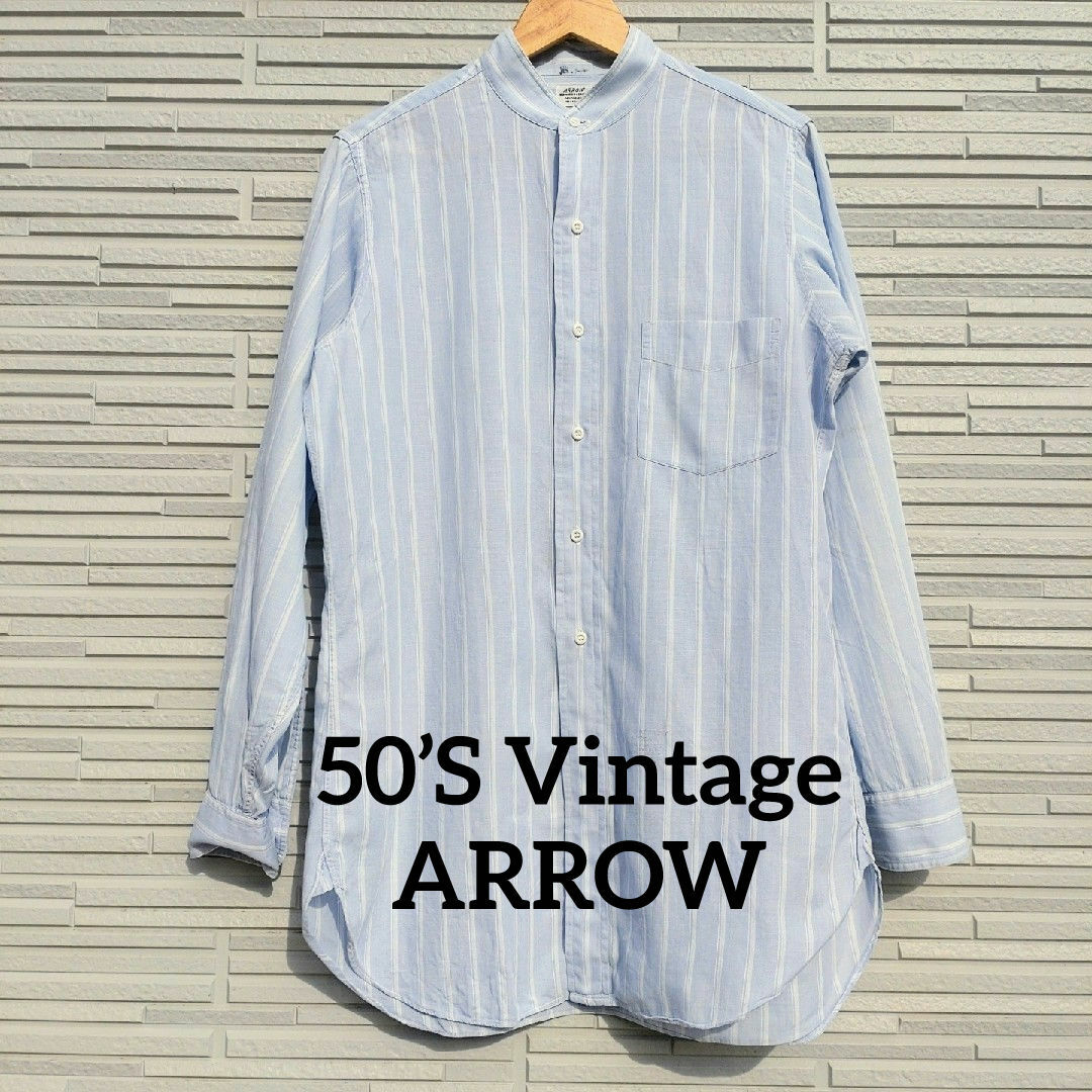 POLO RALPH LAUREN(ポロラルフローレン)の【50'S Vintage・ARROW】 COLORLESS SHIRT メンズのトップス(シャツ)の商品写真