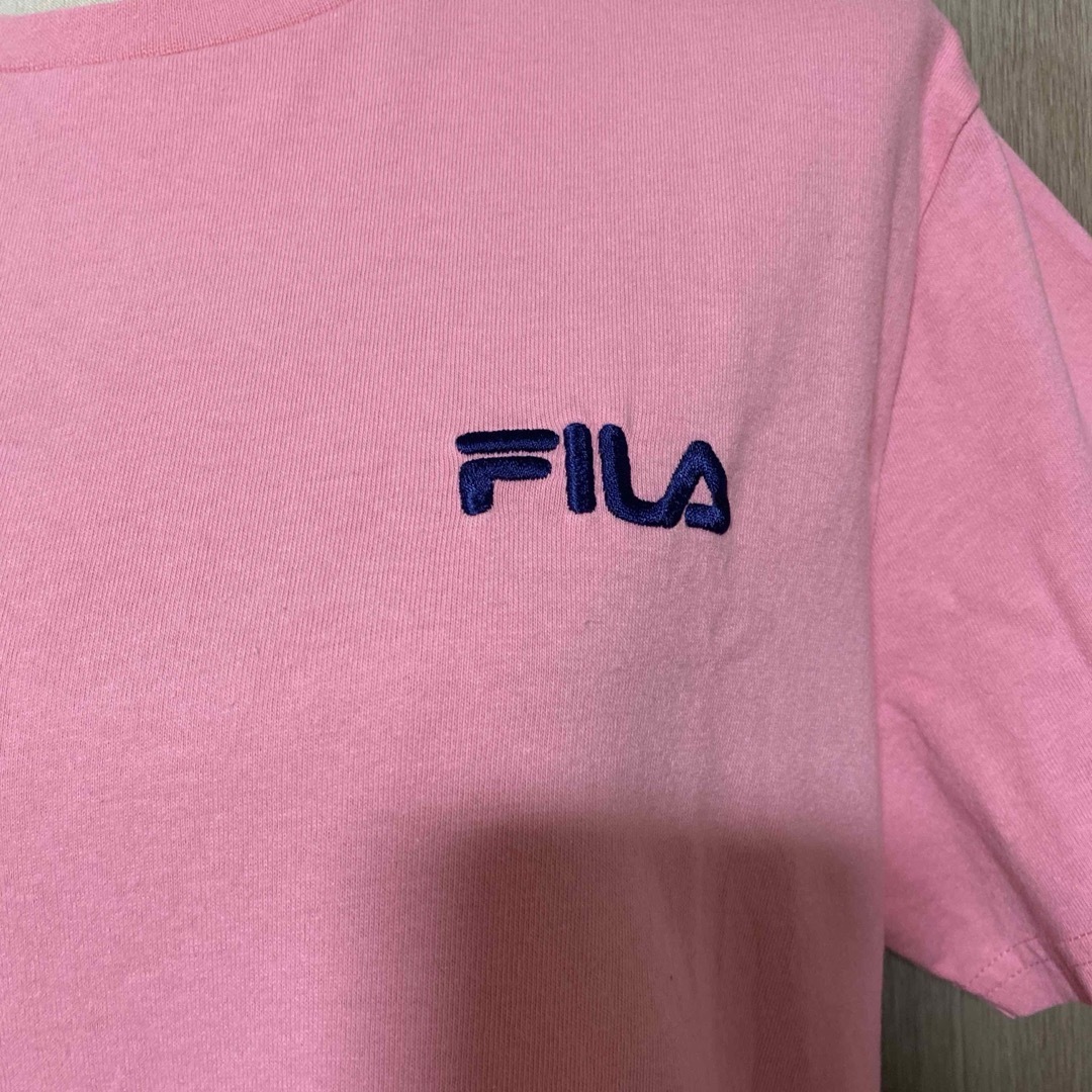 FILA(フィラ)のFILA フィラ　Tシャツ　ピンク　F レディースのトップス(Tシャツ(半袖/袖なし))の商品写真