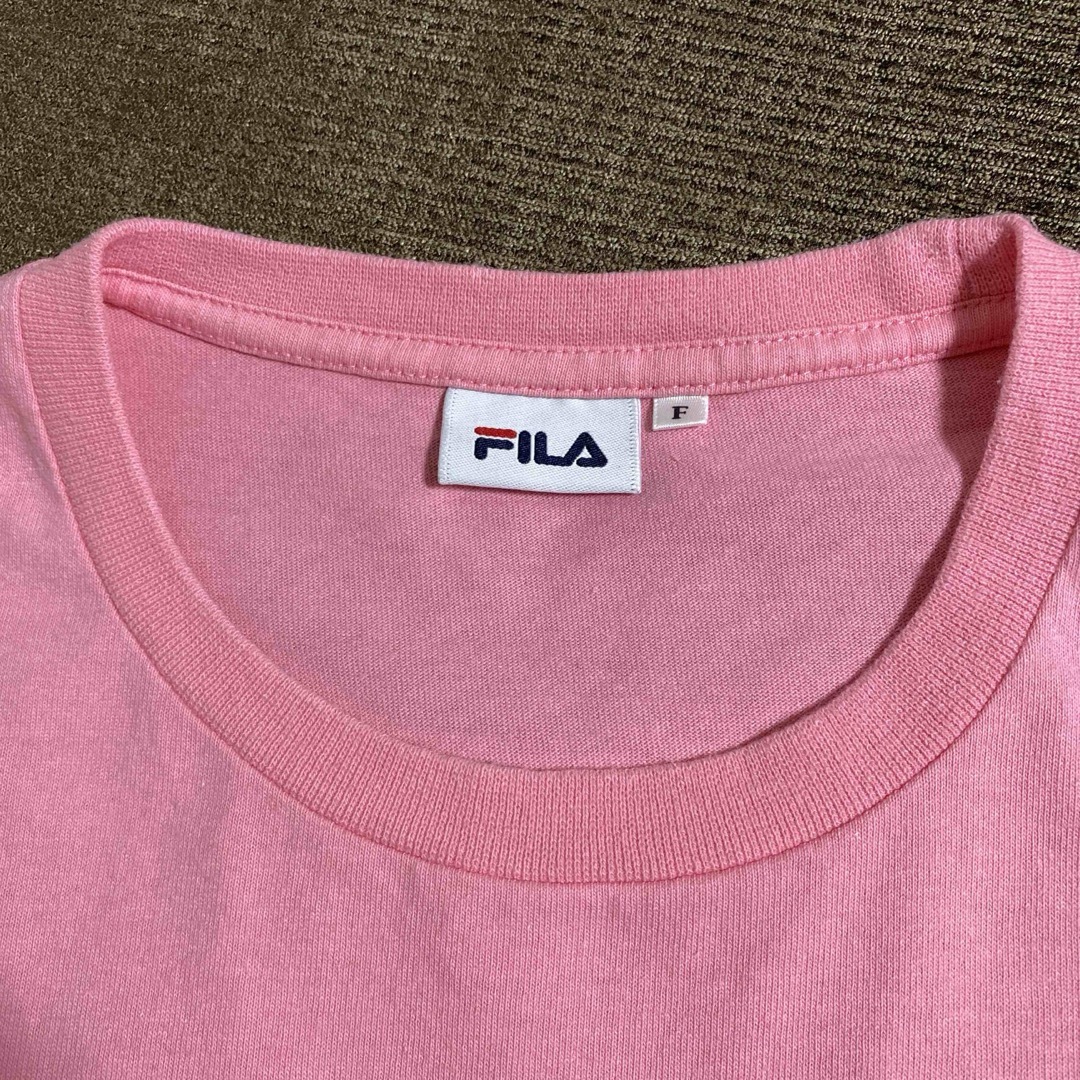 FILA(フィラ)のFILA フィラ　Tシャツ　ピンク　F レディースのトップス(Tシャツ(半袖/袖なし))の商品写真