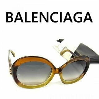 Balenciaga - BALENCIAGA バレンシアガ BA7 サングラス ブラウン系 4191