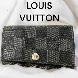 ルイヴィトン(LOUIS VUITTON)のLOUIS VUITTON ルイヴィトン N62662 ダミエグラフィット(キーケース)