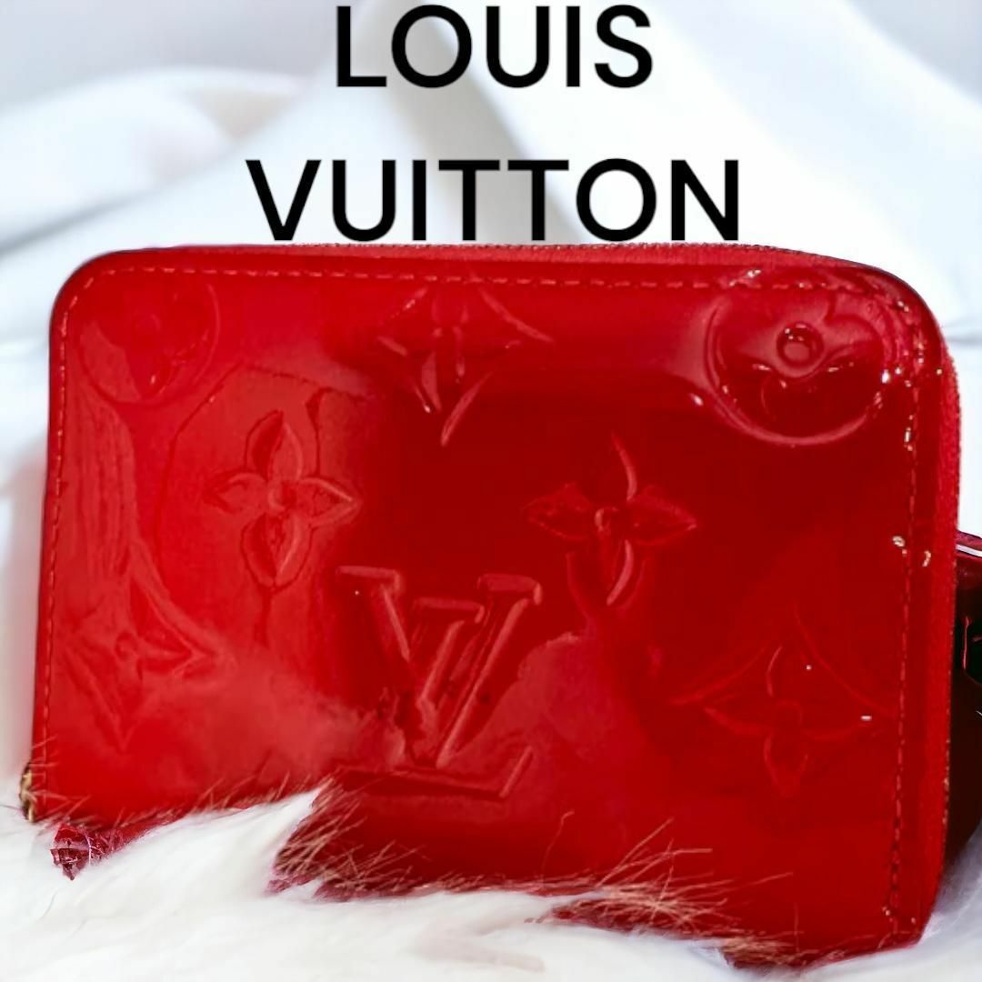 LOUIS VUITTON(ルイヴィトン)のLOUIS VUITTON ルイヴィトン コインパース ヴェルニ ジッピー レディースのファッション小物(コインケース)の商品写真