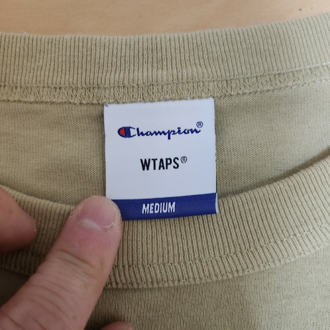 Champion　Wtaps 　コラボ　ロンティー メンズのトップス(Tシャツ/カットソー(七分/長袖))の商品写真