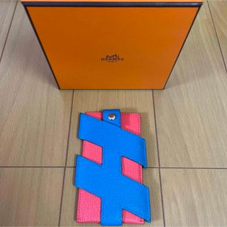 エルメス(Hermes)のエルメス　Hタグ カードホルダー(パスケース/IDカードホルダー)