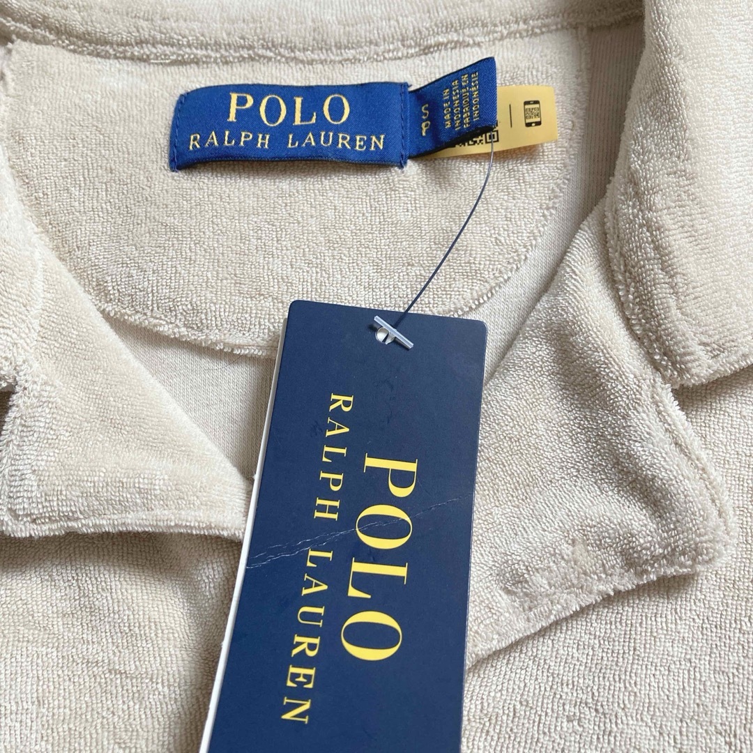 POLO RALPH LAUREN(ポロラルフローレン)の【ポロラルフローレン】未使用✨希少 現行タグ パイル タオル生地 シャツ メンズのトップス(シャツ)の商品写真