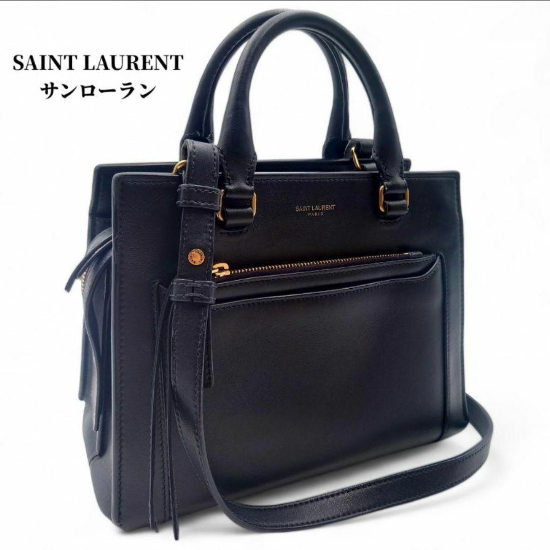 Saint Laurent(サンローラン)の【美品】サンローラン ハンドバッグ  レディース 一点物 レザー レディースのバッグ(ハンドバッグ)の商品写真