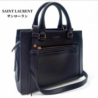 サンローラン(Saint Laurent)の【美品】サンローラン ハンドバッグ  レディース 一点物 レザー(ハンドバッグ)