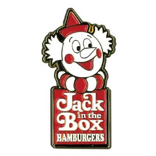 Jack in the Box PINS ピンバッジ アメリカ雑貨 新品 C(バッジ/ピンバッジ)