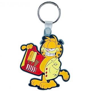 GARFIELD ガーフィールド キーホルダー アメリカ雑貨 新品未開封 08H(キーホルダー)