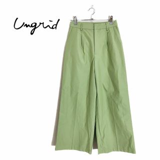 アングリッド(Ungrid)の美品　アングリッド/Ungrid カラータックワイドパンツ(カジュアルパンツ)