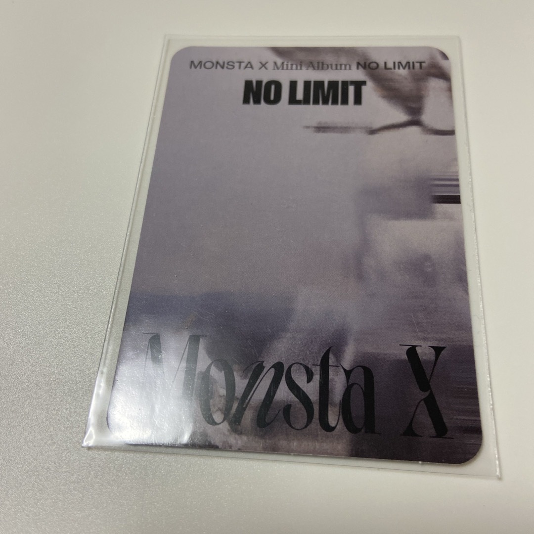 monsta x(モンスタエックス)のmonstax ジュホン　no limit トレカ　モネク エンタメ/ホビーのCD(K-POP/アジア)の商品写真