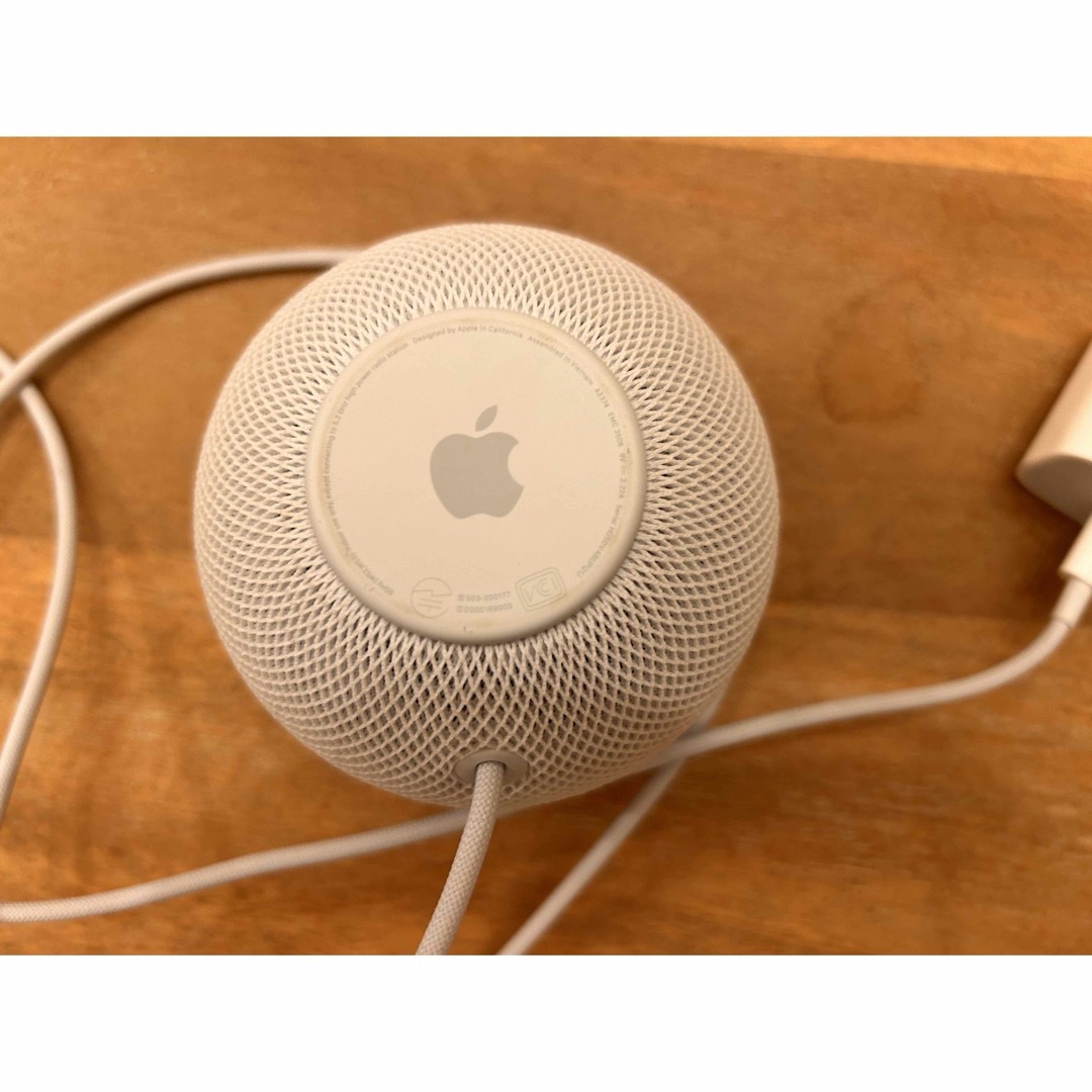 APPLE HomePod mini/ホワイト スマホ/家電/カメラのオーディオ機器(スピーカー)の商品写真