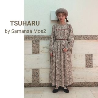 ツハルバイサマンサモスモス(TSUHARU by Samansa Mos2)の人気　ツハルバイサマンサモスモス　リバティURSLI柄ギャザースカート　総柄(ロングスカート)