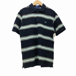 フレッドペリー(FRED PERRY)のFRED PERRY(フレッドペリー) 鹿の子ボーダーポロシャツ メンズ(ポロシャツ)