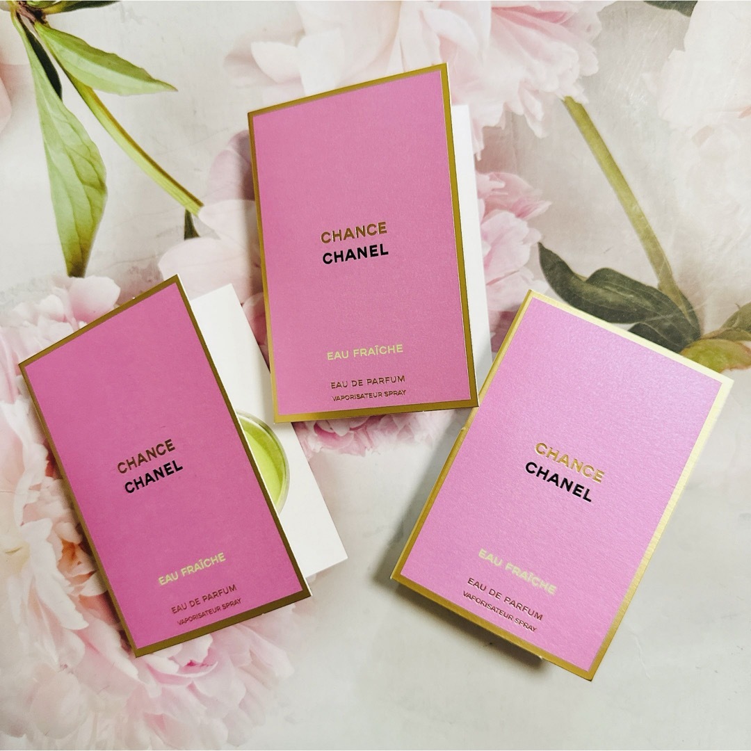 CHANEL(シャネル)のCHANEL チャンス オー フレッシュ オードゥ パルファム　1.5ml×3個 コスメ/美容の香水(香水(女性用))の商品写真