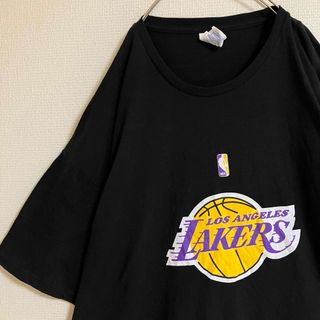 超オーバーサイズNBAロサンゼルスレイカーズ半袖TシャツtシャツビッグロゴTEE(Tシャツ/カットソー(半袖/袖なし))