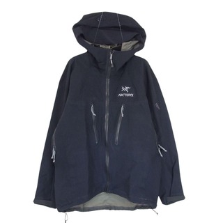 ARC'TERYX - ARC'TERYX アークテリクス ジャケット カナダ製 ALPHA LT アルファ LT ゴアテックス ジャケット ブラック系 S【中古】