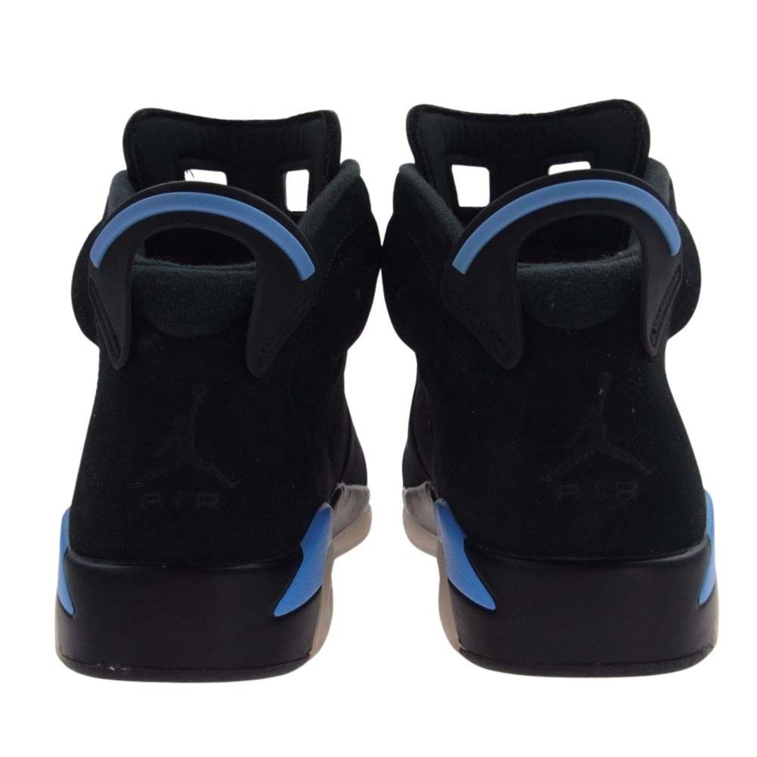 NIKE AIR JORDAN ナイキ ジョーダン スニーカー 384664-006 AJ6 RETRO UNC レトロ スニーカー ブラック系 ライトブルー系 28cm【中古】 メンズの靴/シューズ(スニーカー)の商品写真