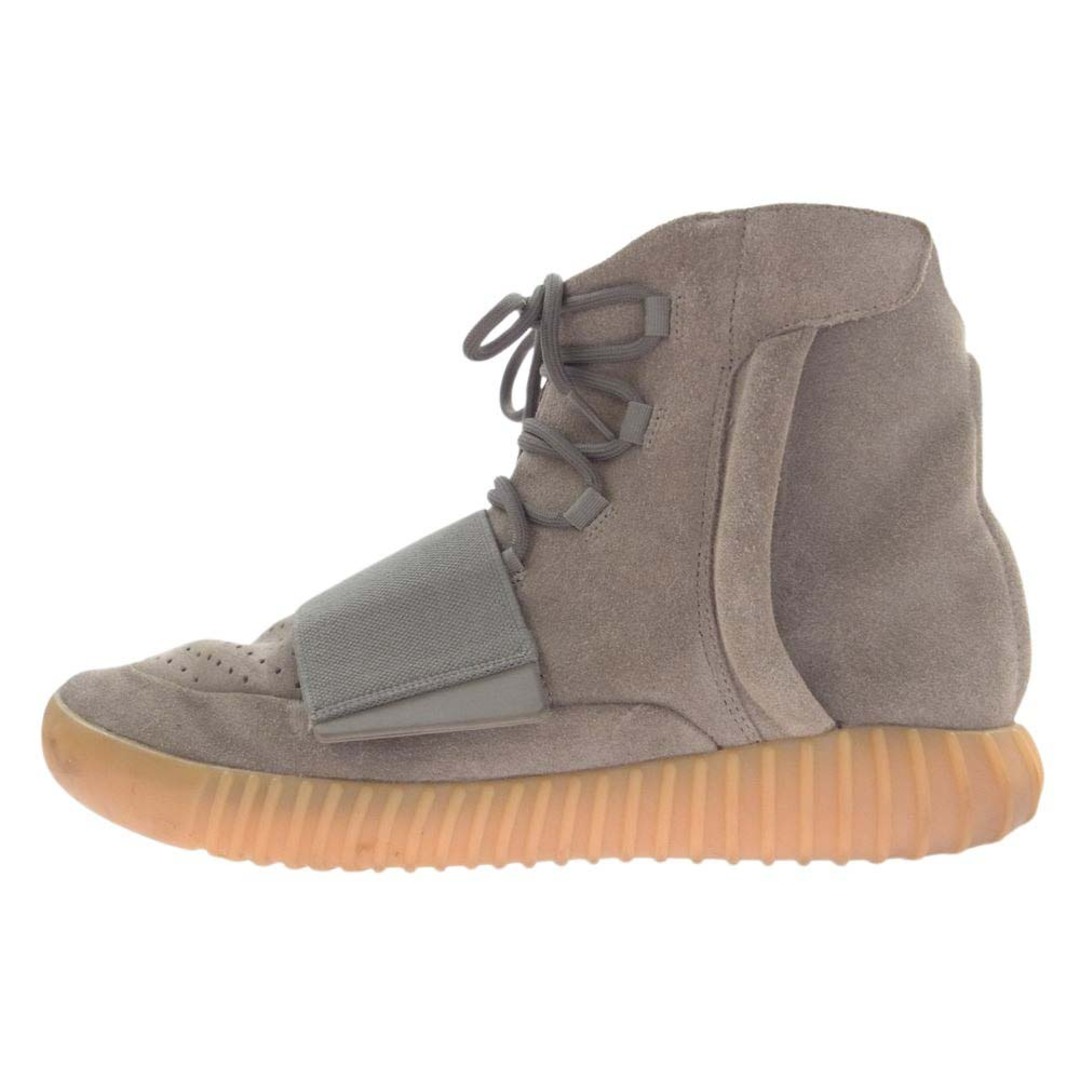 YEEZY BOOST イージーブースト スニーカー BB1840 750 Light Grey Glow In The Dark ライト グレー グロー イン ザ ダーク ハイカット サイドジップ スニーカー グレー系 29cm【中古】 メンズの靴/シューズ(スニーカー)の商品写真