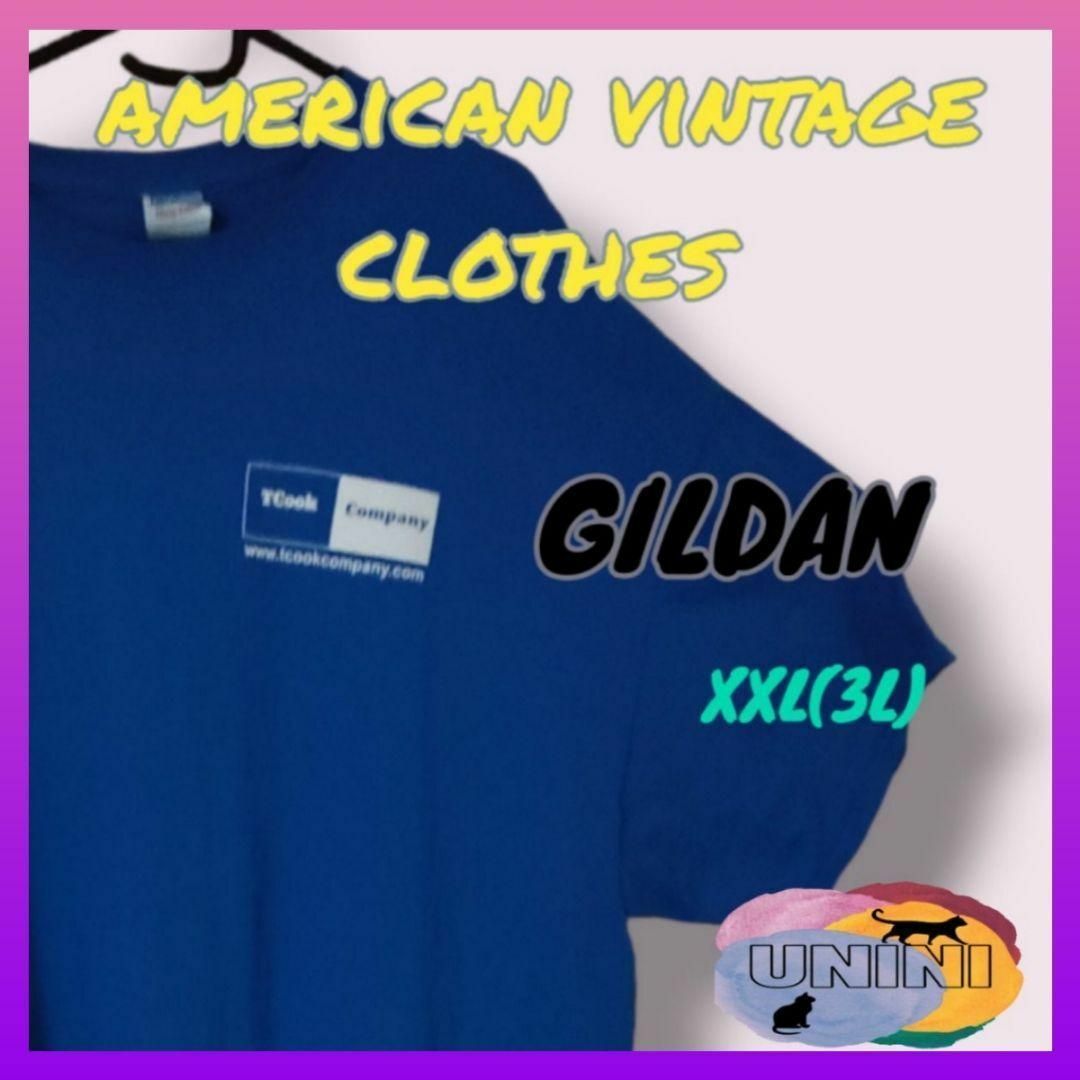 GILDAN(ギルタン)の海外古着 GILDAN XXL　2XL　3L　大きいサイズ　半袖⑦ メンズのトップス(Tシャツ/カットソー(半袖/袖なし))の商品写真