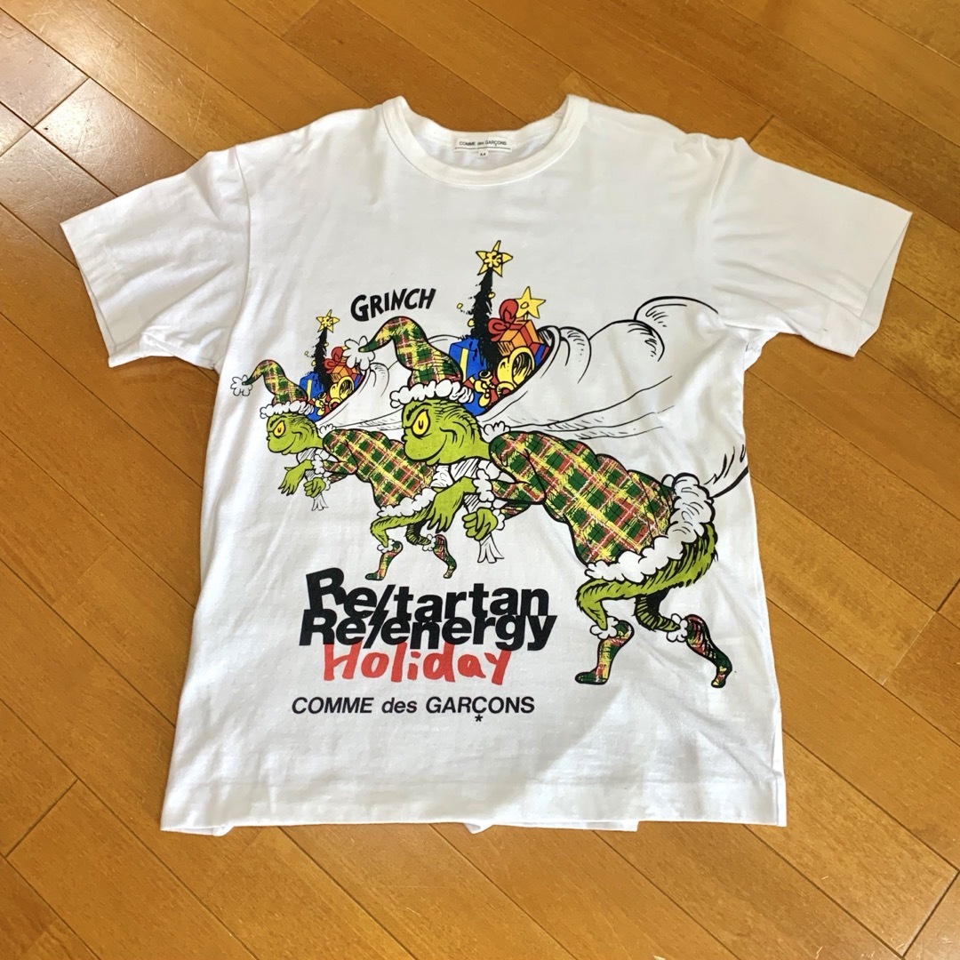 COMME des GARCONS(コムデギャルソン)のCOMME des GARCONS コムデギャルソン　グリンチ Tシャツ  メンズのトップス(Tシャツ/カットソー(半袖/袖なし))の商品写真