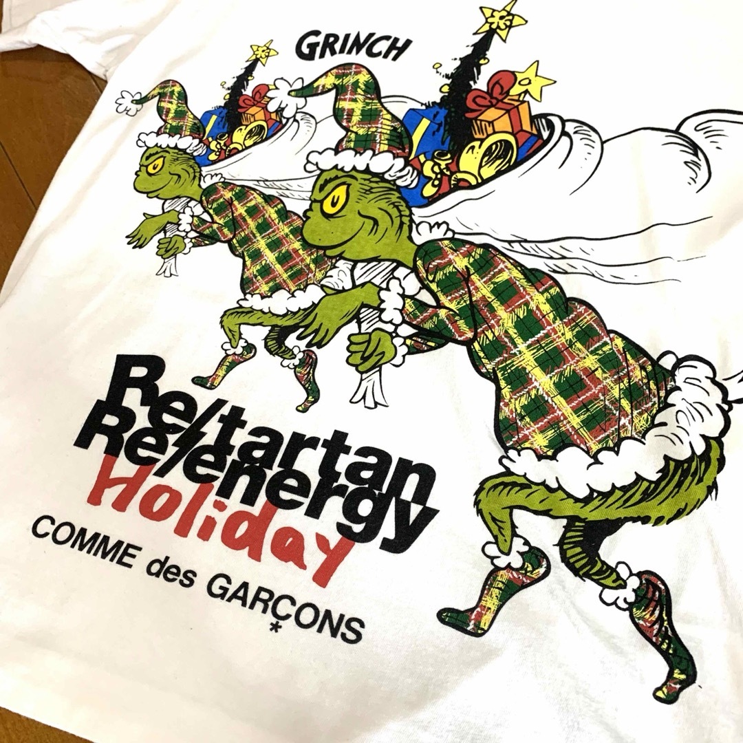 COMME des GARCONS(コムデギャルソン)のCOMME des GARCONS コムデギャルソン　グリンチ Tシャツ  メンズのトップス(Tシャツ/カットソー(半袖/袖なし))の商品写真