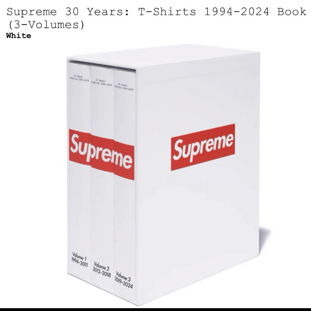 Supreme(シュプリーム)のSupreme 30 Years T-Shirts 1994-2024 Book エンタメ/ホビーの本(その他)の商品写真