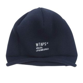 W)taps - WTAPS ダブルタップス 帽子 23AW 232MADT-HT02 Beanie 02 / CTPL. Coolmax. Fortless クールマックス ビーニー ニット キャップ ネイビー系【中古】