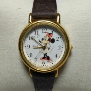 ディズニー(Disney)の【訳あり品】セイコー アルバ ディズニー ミニーマウス V515-6420(腕時計)